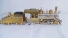 Delton Locomotive 0-6-0 Naked G Scale Brass W/Nickel Switcher NIB -1327