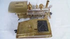 Delton Locomotive 0-6-0 Naked G Scale Brass W/Nickel Switcher NIB -1327