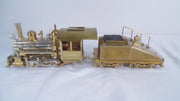 Delton Locomotive 0-6-0 Naked G Scale Brass W/Nickel Switcher NIB -1327