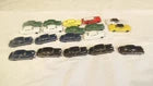 19 Piece Assorted Plastic Belived to be Cereal Cars Excellent Condition